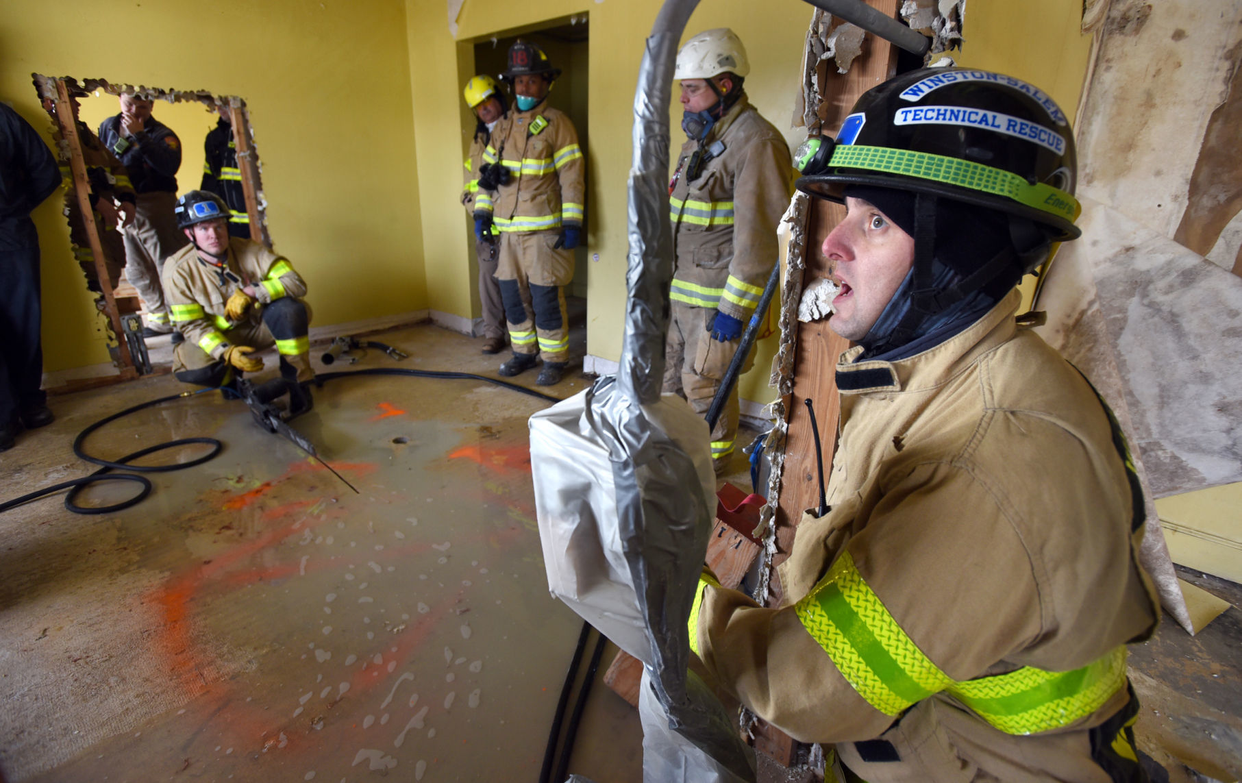 WSFD structural collapse training